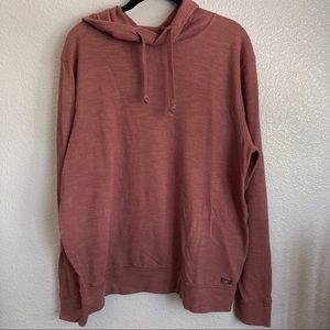 Faherty Men’s Slub Knit Hoodie Pullover Size L